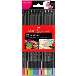 Lapices Faber Castell SuperSoft 12u