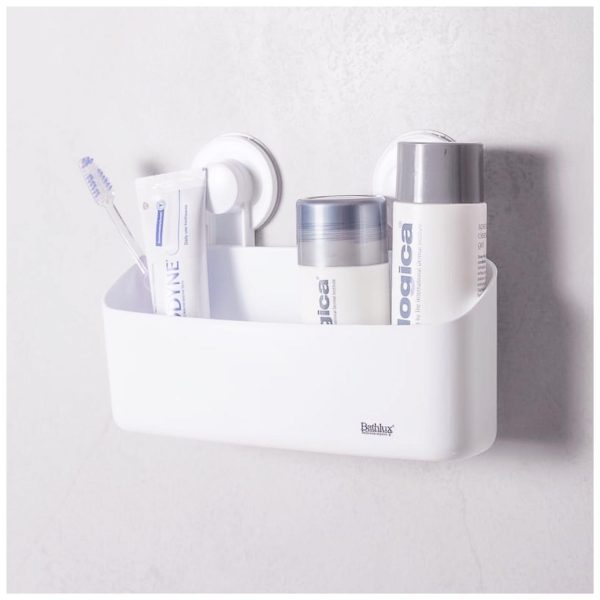 Canasta Doble Organizadora de Accesorios de Baño Bathlux